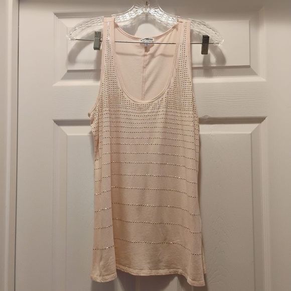 Express BUNDLE of 7 Tank Tops Sleeveless Blouses Size L - Picture 6 of 15